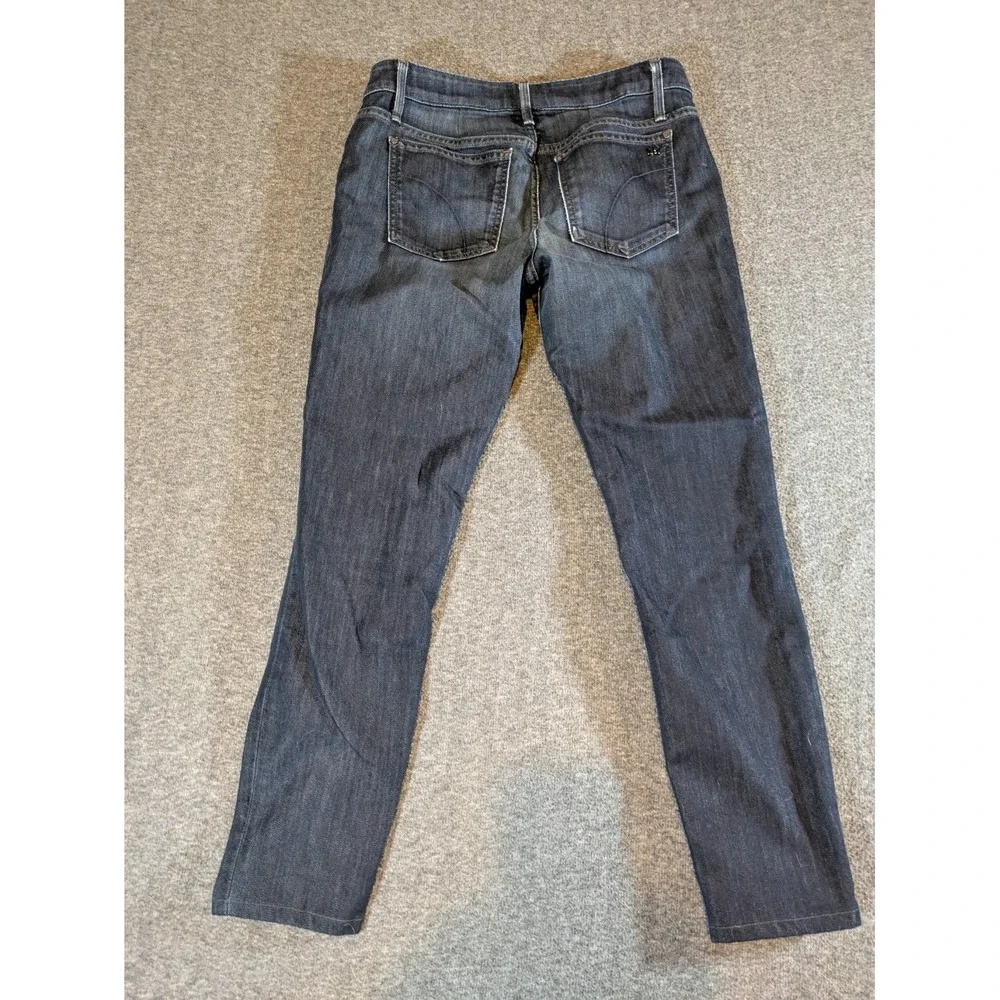 Joes Jeans Womens‎ Sz 28 Blue Denim Chelsea Low Rise Skinny Cotton Blend Flex